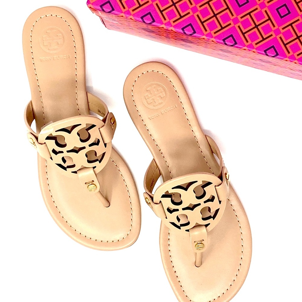 Tory Burch Leather Miller Sandal